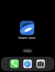 Приложение Мега на рабочем столе iPhone — шаг 4